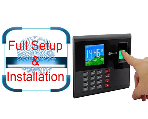 Biometric Attendance Installation